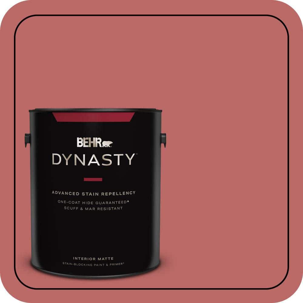 1 gal. #MQ1-11 Drama Queen One-Coat Hide Matte Interior Stain-Blocking Paint & Primer price history on PriceWatchPro