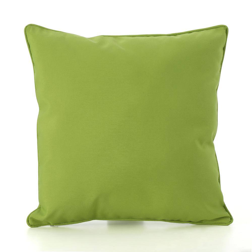 15 in. W. Outdoor Water Resistant Fabric Bolster Pillow for Outdoor Patio S