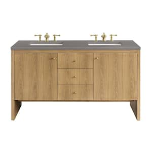 ARIEL Stafford 85 in. W x 22 in. D x 89 in. H Bath Vanity in Espresso ...