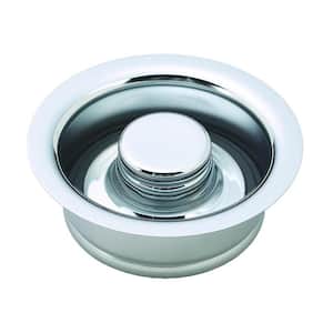 Disposal Flange and Stopper in Polished Chrome