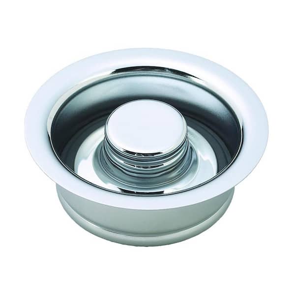 Westbrass Disposal Flange and Stopper in Polished Chrome