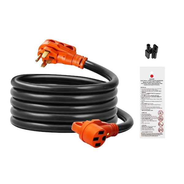 Vevor Rv Extension Cord 15 Ft. 8 3 50 Amp 250-volt Rv Marine Extension 