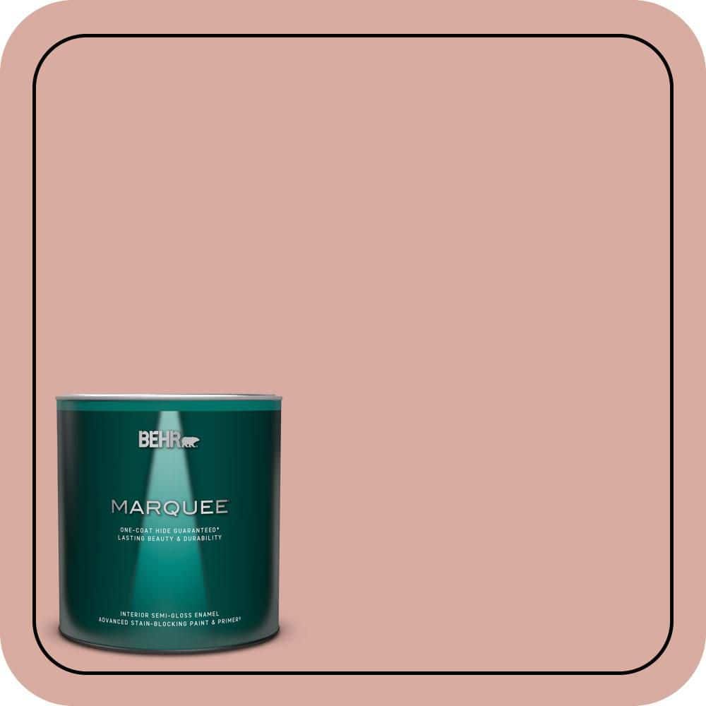 1 qt. #T17-06 Everythings Rosy Semi-Gloss Enamel Interior Paint & Primer price history on PriceWatchPro