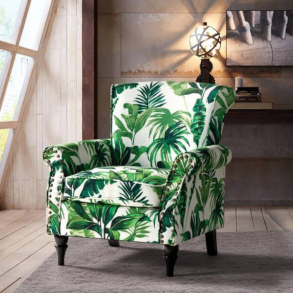 Jayden Creation Auria Tropical Arm, How To Reupholster A Chair With Nailhead Trim