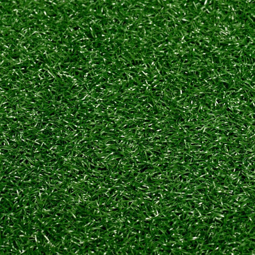 6' x 8' Green Artificial Turf Outdoor Rug