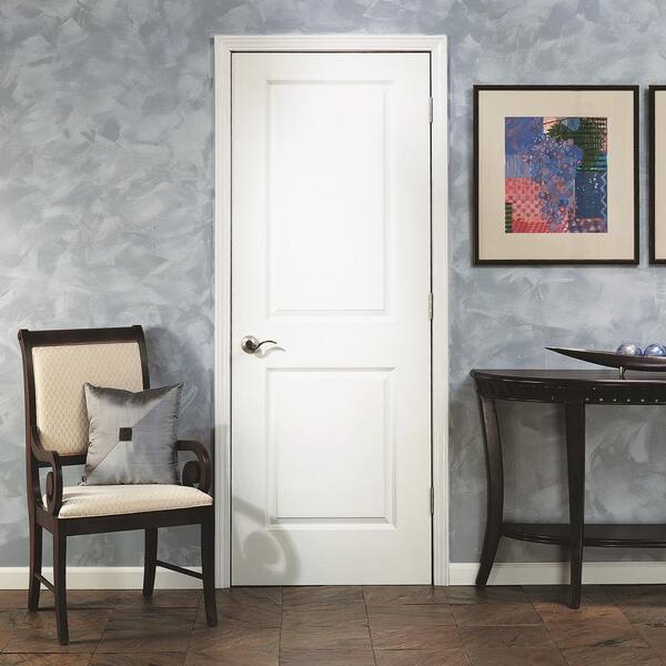 MMI DOOR 32 in. x 80 in. Smooth Carrara Left-Hand Solid Core