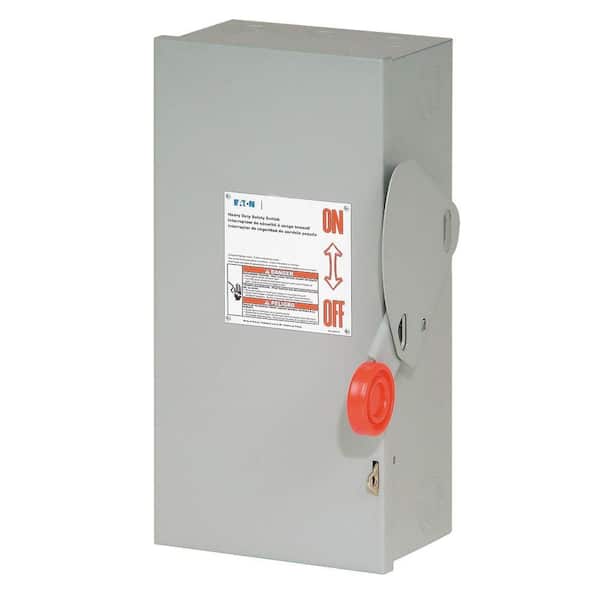 Eaton 30 Amp 3 Pole Fusible NEMA 3R General Duty Safety Switch