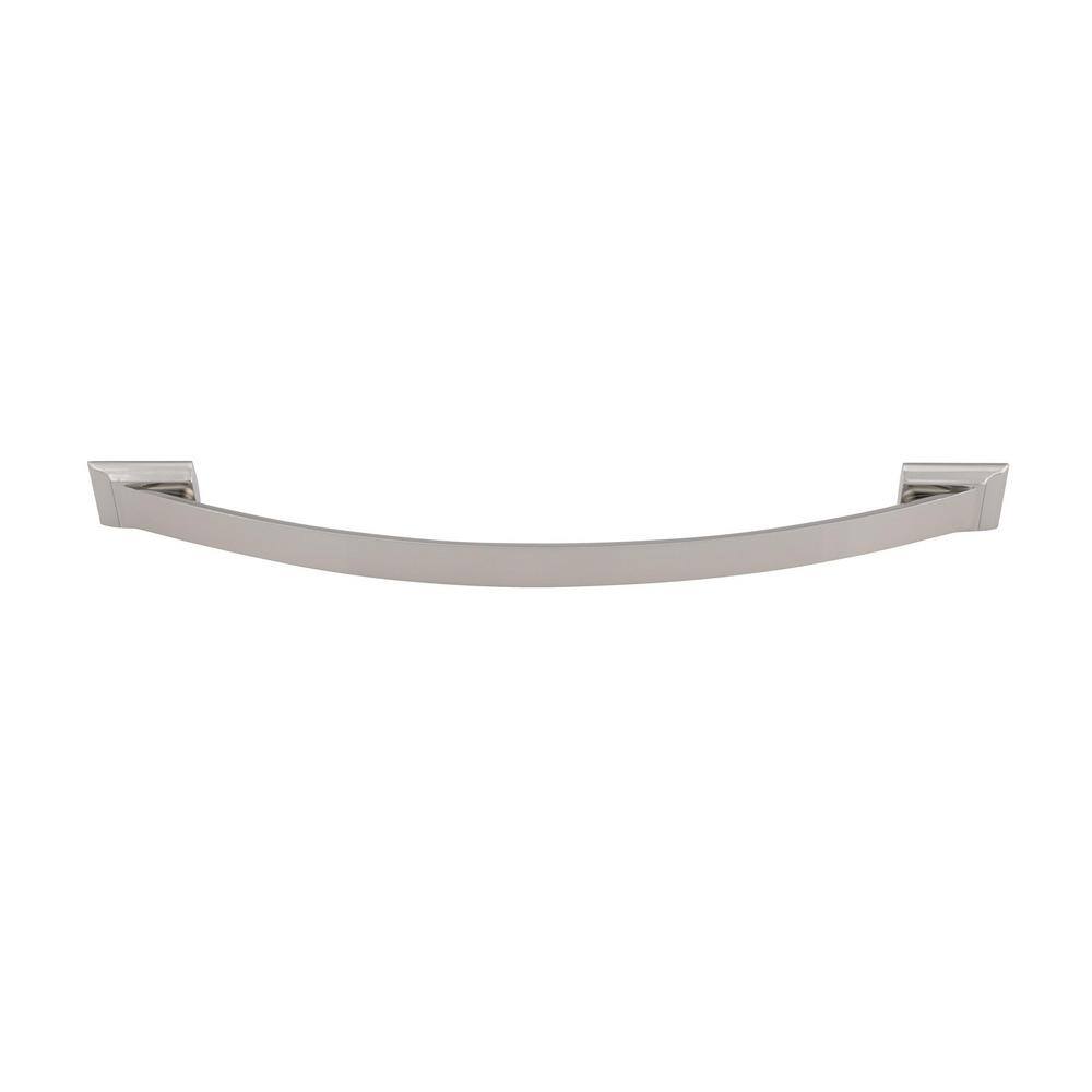 Polished Nickel Modern Appliance Pull with Mounting Hardware