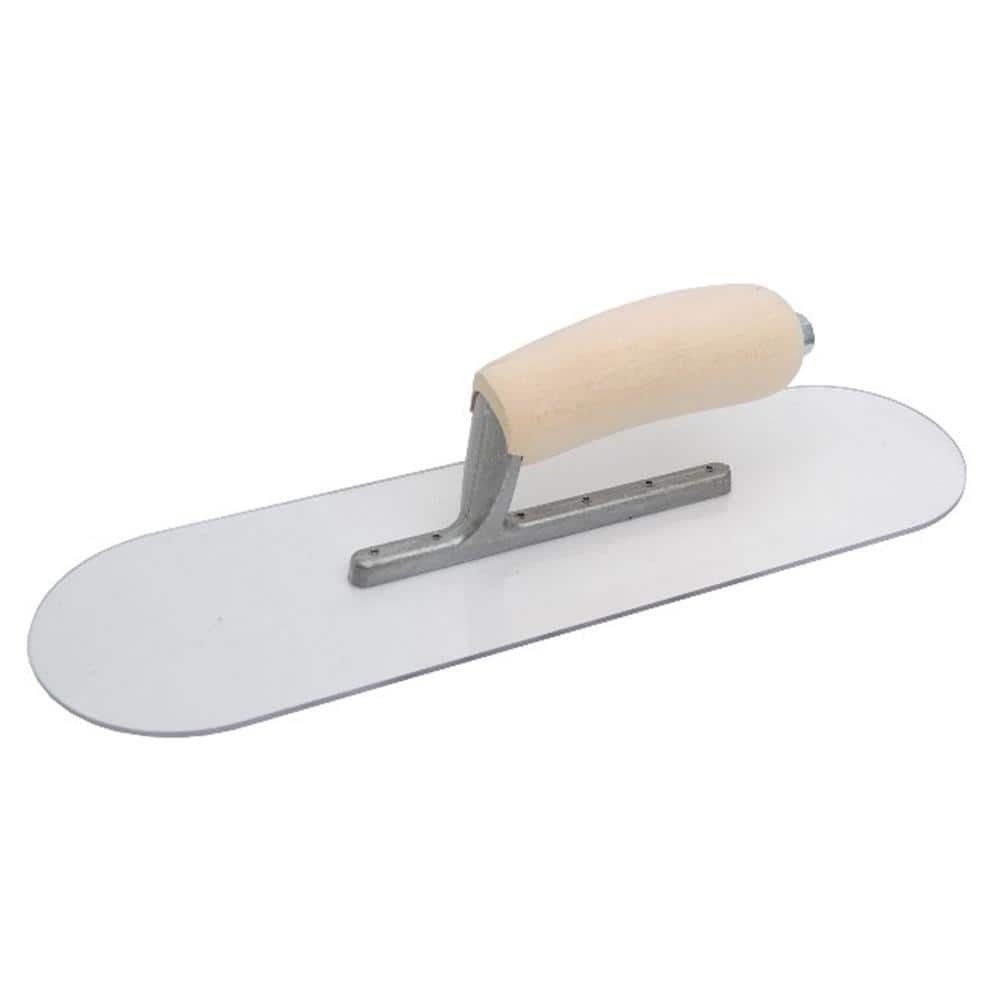 14 in. x 4 in. Plastic Pool Trowel - Wood Handle price history on PriceWatchPro
