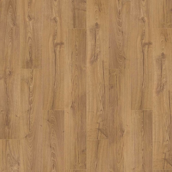 Fusion Rivergrain Oak 10 mm T x 7.48 in. W x 47.24 in. L Waterproof Hybrid Resilient Flooring (27 sq. ft./Case)