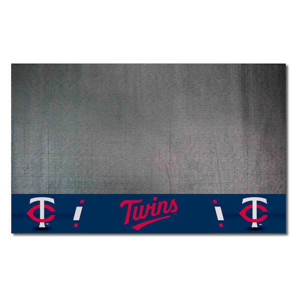 FANMATS MLB - Minnesota Twins 42 in. x 26 in. Vinyl Grill Mat