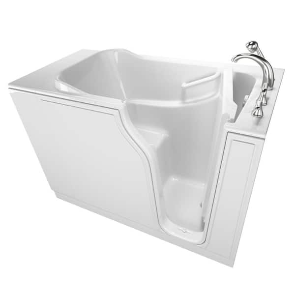 Safety Tubs Gelcoat Entry 52 in. Right Hand Walk-In Soaking Bathtub in White