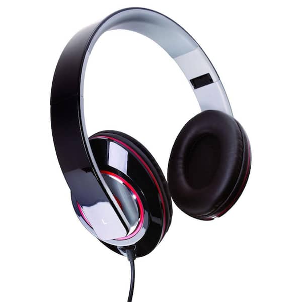 Sunbeam Stereo Bass Foldable Headphones - Black
