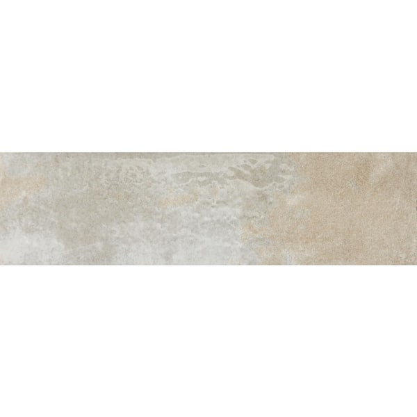 Daltile Brickhaven Oyster 2 in. x 4 in. Glazed Porcelain Sample