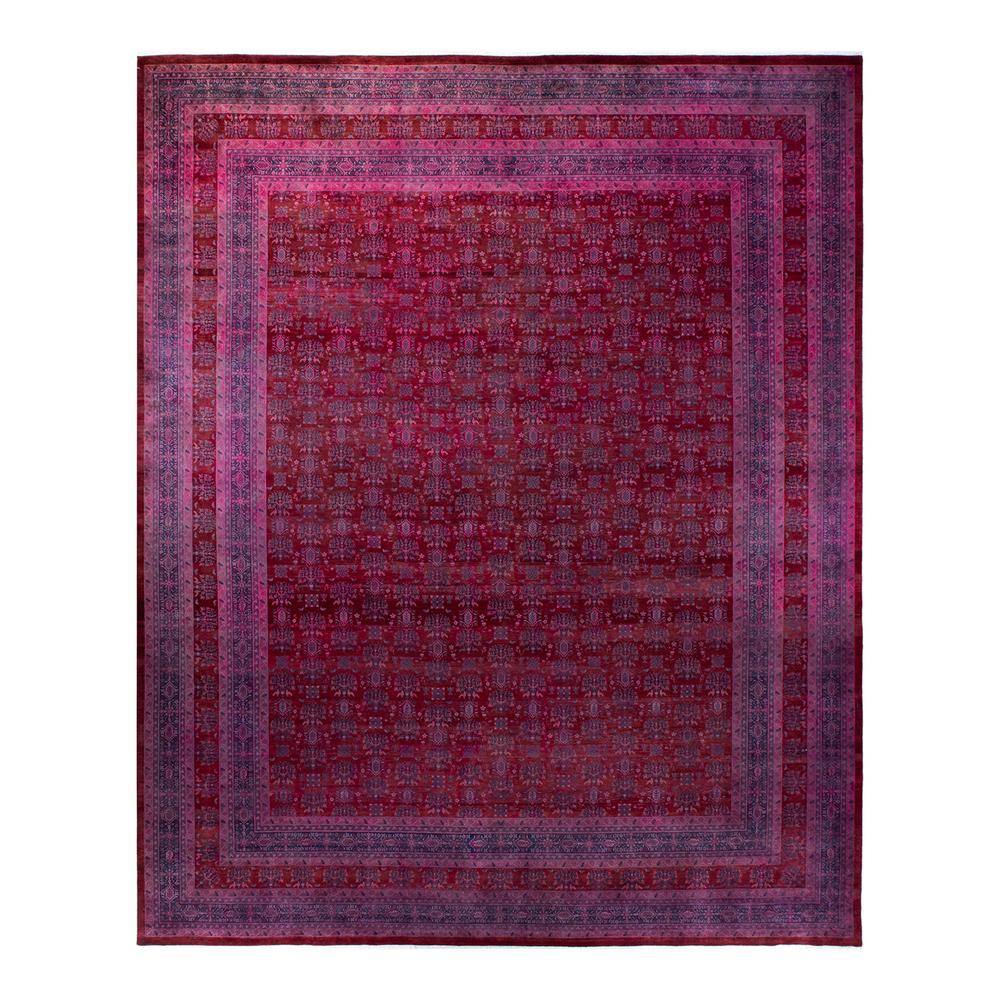 Fine Vibrance Handmade Red 15 ft. 3 in. x 12 ft. 2 in. Indoor Area Rug price history on PriceWatchPro