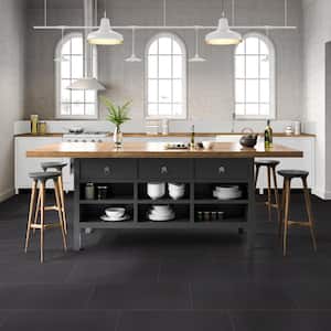 Carbon 12 in. x 24 in. Matte Porcelain Floor and Wall Tile (2 sq. ft./Each)