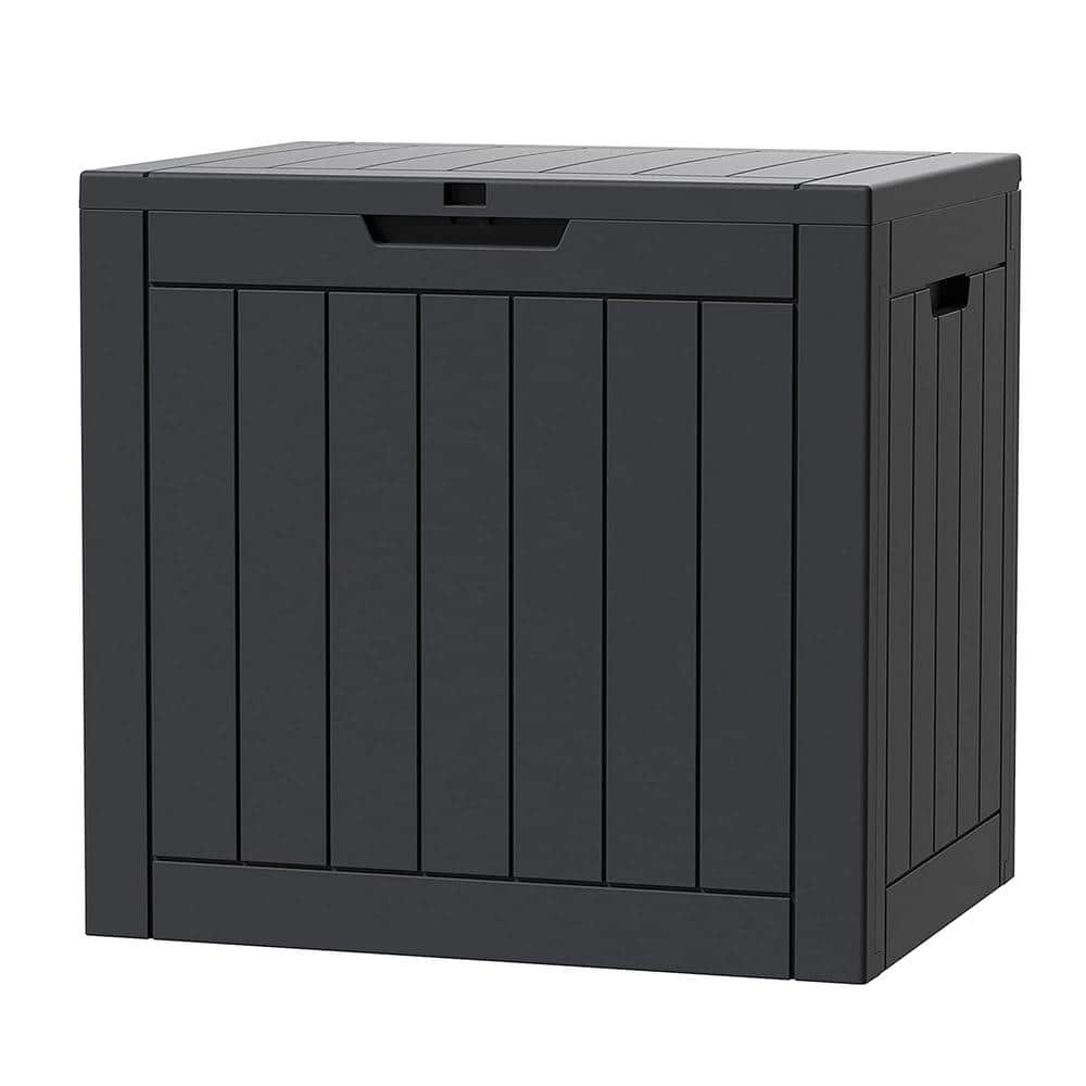 30 Gal. Black Resin Deck Box