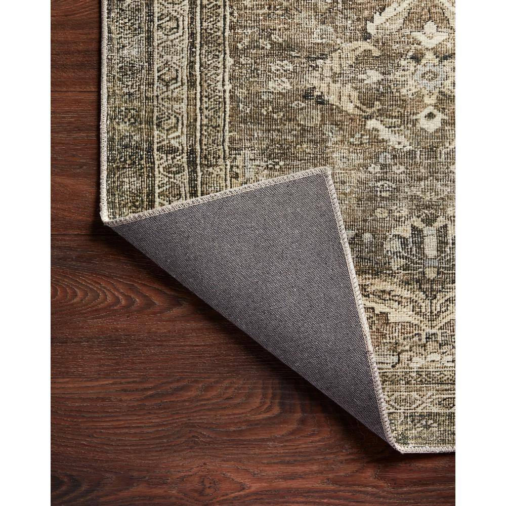 Layla Antique Moss 2'-6" x 7'-6" Synthetic Runner Rug