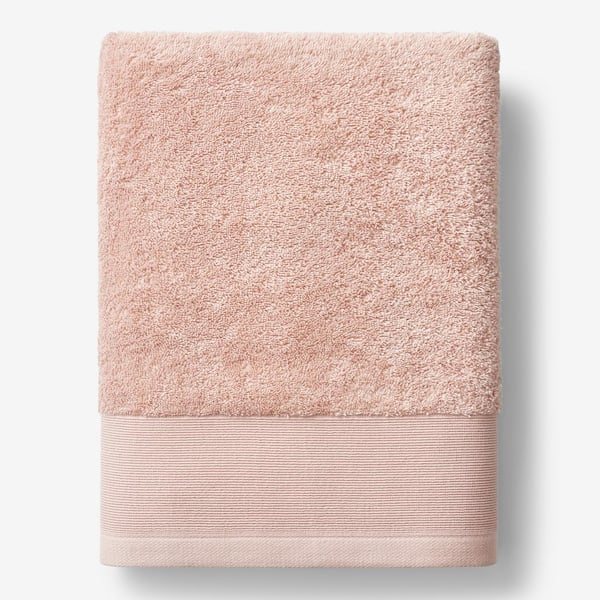The Company Store Organic Blush Solid Cotton Single Hand Towel