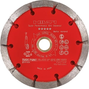 4-1/2 in. Universal Diamond Sandwich Tuck Point Blade Ultimate Performance (6-Pack)