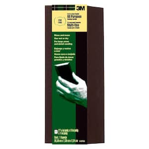 Pro-Pad 2.87 in. x 8 in. x 1 in. Fine and Medium, 120 Grit, Extra Large Single Angle Sanding Sponge