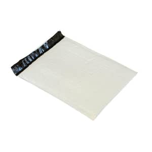 8.5 in. x 12 in. White Poly Self Sealing Bubble Mailer Padded Envelopes (50-Set)
