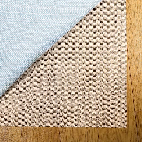 Pro Space White 3 ft. x 5 ft. Rectangle K-shaped Net Non-Slip Grip 0.01 in. Thick Dual Surface Rug Pad