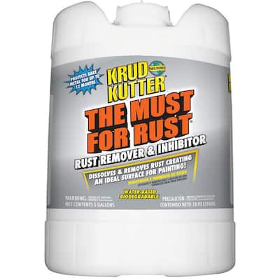The Must for Rust 5 Gal. Rust Remover and Inhibitor