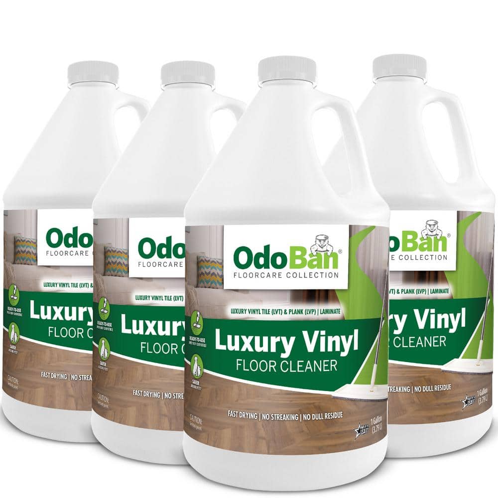 OdoBan 1 Gal. Luxury Vinyl Floor Cleaner (ReadytoUse) (4Pack