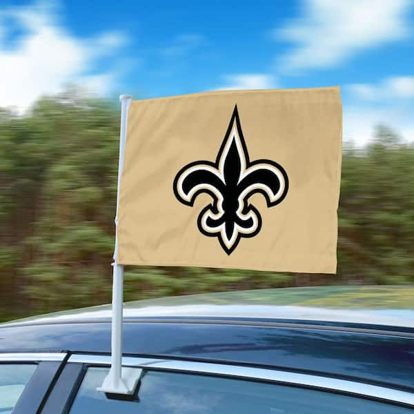 NFL New Orleans Saints Helmet over Name Window Car Flag Rico