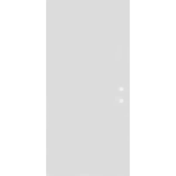 Steves & Sons 32 in. x 80 in. Element Series White Flush Steel Front Door Slab