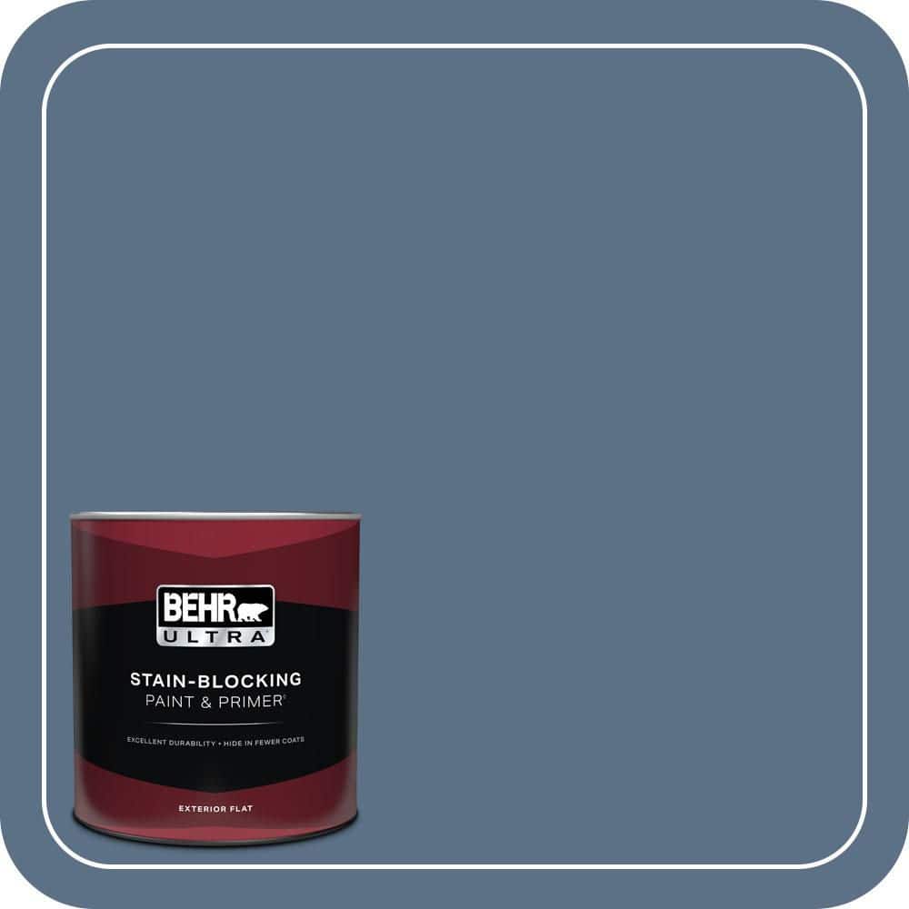 1 qt. #S520-6 Layers of Ocean Flat Exterior Paint & Primer price history on PriceWatchPro