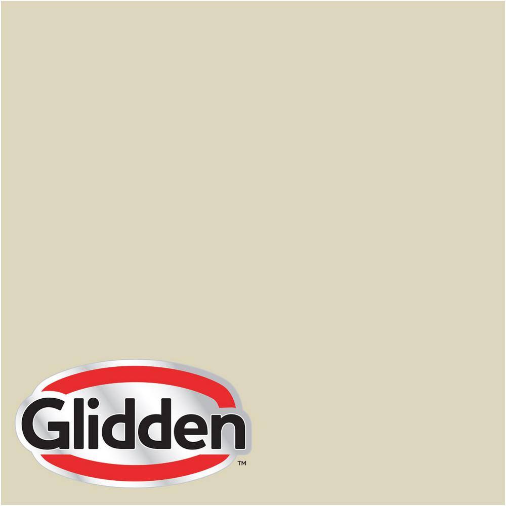 Glidden Premium 1-gal. #HDGG10U White Amber Satin Latex Exterior