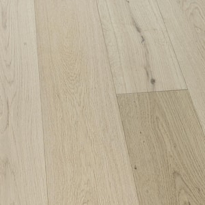 Take Home Sample - Mastros French Oak Tongue & Groove Wire Brushed Engineered Hardwood Flooring - 9.4 in. Wide x 7 in. L