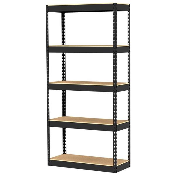 Gorilla Rack 5-Shelf 30 in. x 12 in. x 60 in. Freestanding Storage Unit-DISCONTINUED