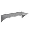 AMGOOD 24 in. x 60 in. Stainless Steel Wall Shelf Kitchen, Restaurant, Garage, Laundry, Utility Room Metal Shelf with Brackets AMG WS-2460