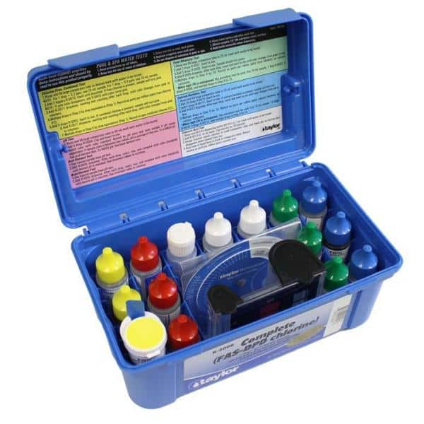 Complete Swimming Pool/Spa Test Kit Plus Sodium Chloride Salt Water Test