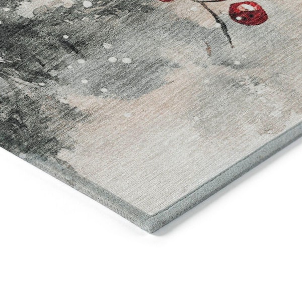 Chantille Machine Washable Indoor/Outdoor Abstract ACN1808 Ivory 2 ft. x 3 ft. Accent Rug