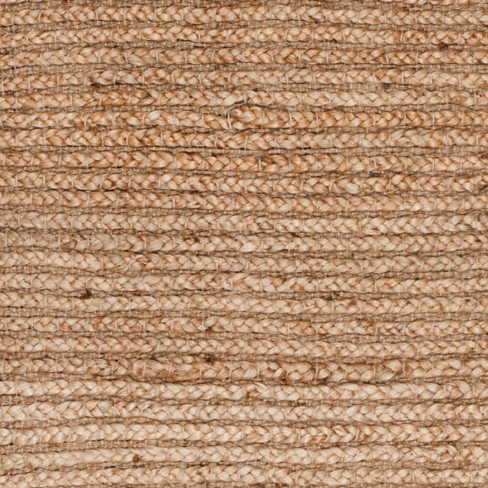 Natural Handmade Flat Woven Jute Runner Rug - 2'3" x 10'