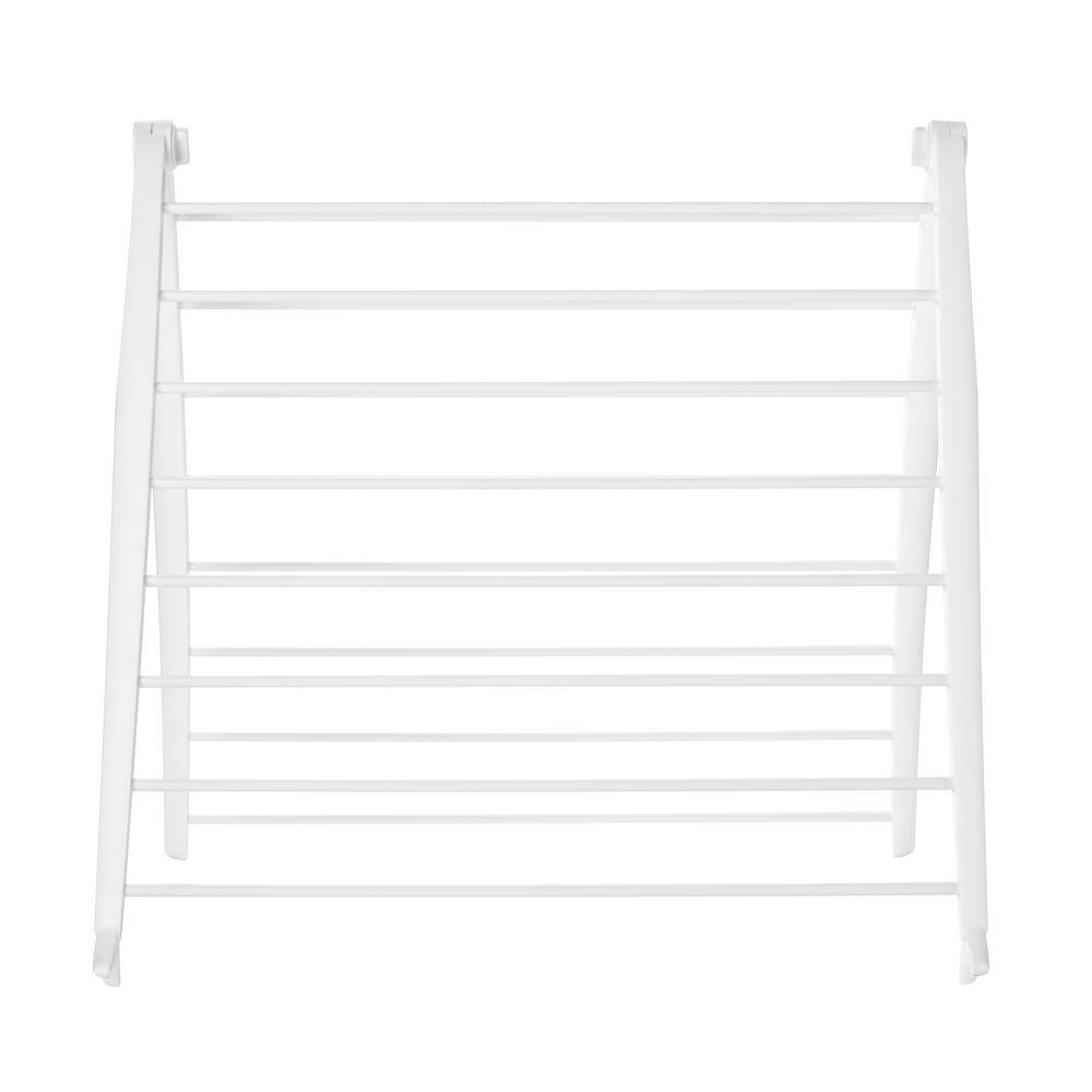 Whitmor 6036-5924 Resin White Collapsible Clothes Drying Rack 27.9 H x 6.2 W in. 