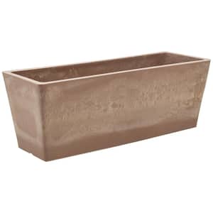17.5 in. x 6.3 in. Taupe Composite PSW Window Box