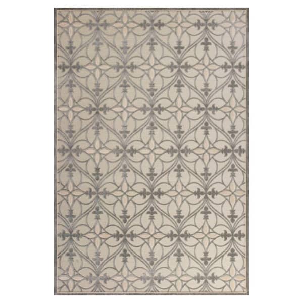 Kas Rugs French Chic Ivory 2 ft. x 4 ft. Area Rug