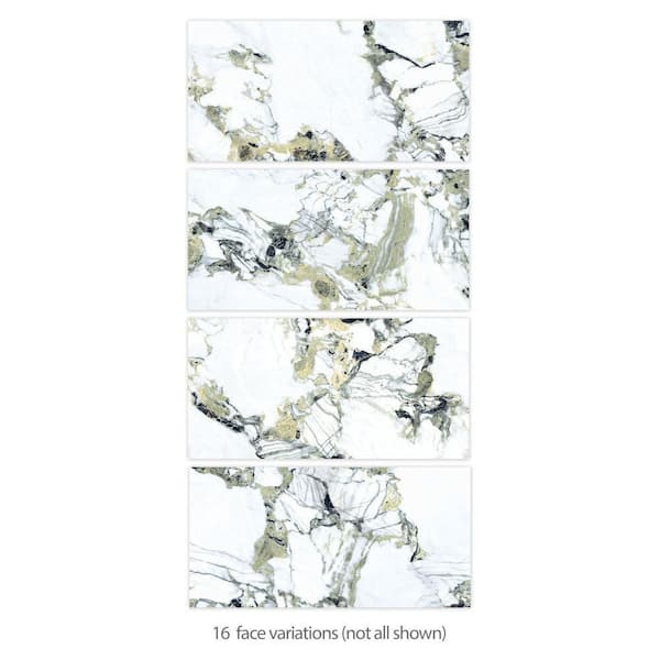 Touche Jade 6 in. x 8 in. Porcelain Floor and Wall Take Home Tile Sample