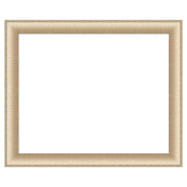 Amanti Art Elegant Brushed Honey 35 in. x 29 in. Polystyrene Framed Dry Erase Magnetic Memo Board