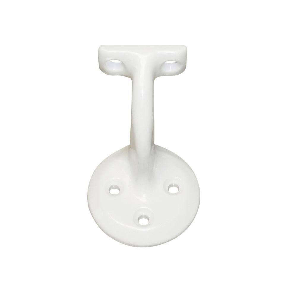 Fairway Railing 3 in. ADA Railing White Vinyl Mounting Bracket 955112 - The  Home Depot