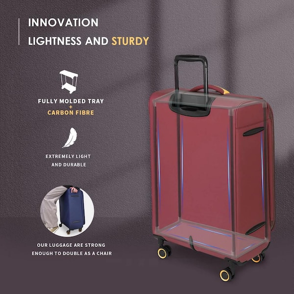 Lightweight cheap sturdy luggage