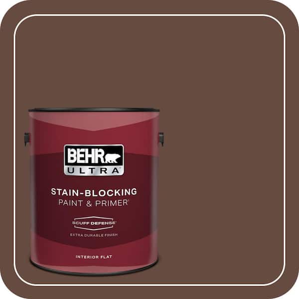 BEHR ULTRA 1 gal. #QE-16 Earth Chicory Extra Durable Flat Interior Paint & Primer