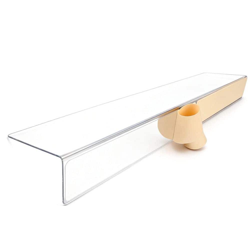 Vianetrix Clear Couch & Bed Stopper – 2-Pack, Universal Wall Spacer, Protects Walls, Prevents Heater Fire Risks, Keeps Outlet Access, Made In Canada