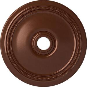 1-1/4 in. x 24 in. x 24 in. Polyurethane Diane Ceiling Medallion, Copper Penny