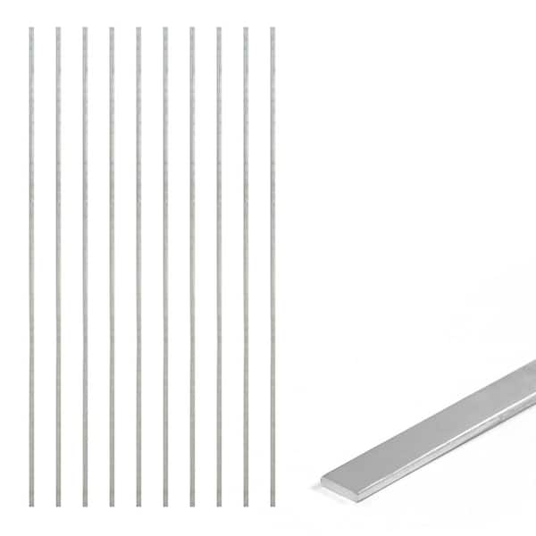 Fencer Wire 60 in. Chain Link Fence Silver Galvanized Steel Flat ...